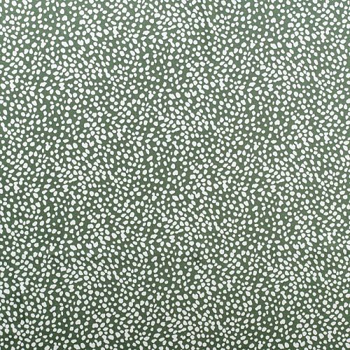 Шелк синтетический 065-01454 темно-изумрудный принтованный