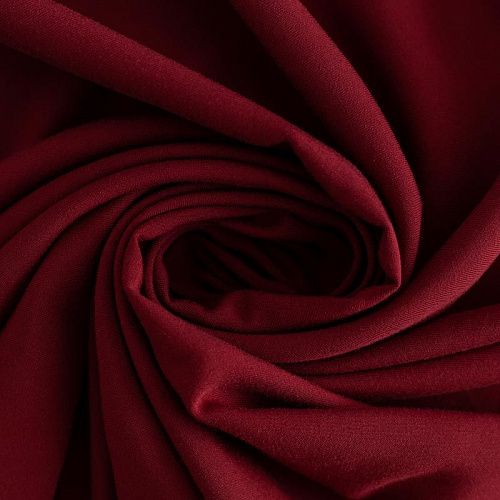 Твил-штапель К33-289 марсала однотонный