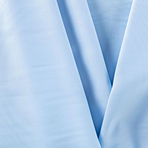 Твил-штапель 069-01786 col.3 небесно-голубой однотонный