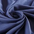Твил-штапель 069-13122 сине-фиолетовый деним однотонный