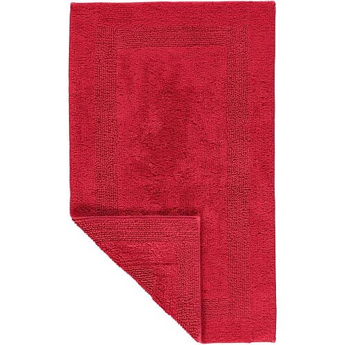 Коврик для ванной комнаты 60х100 см CAWO UNI 1000-280 вишневый