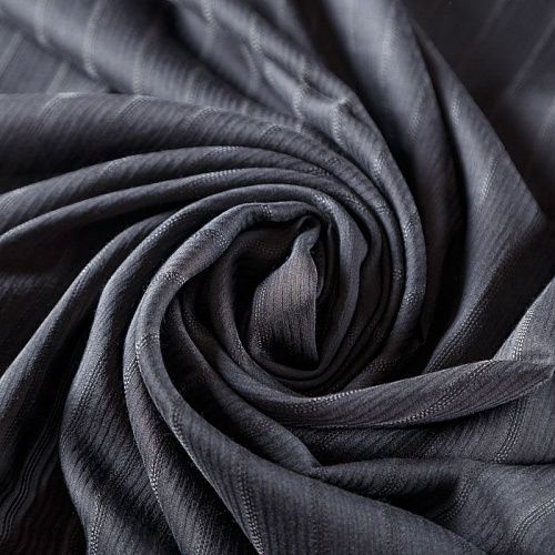 Шелк-батист 003-07976 серый однотонный