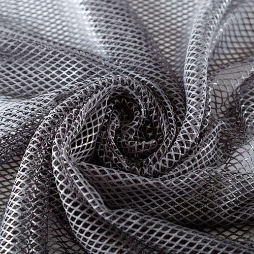 Сетка с напылением 050-07629 серый однотонный