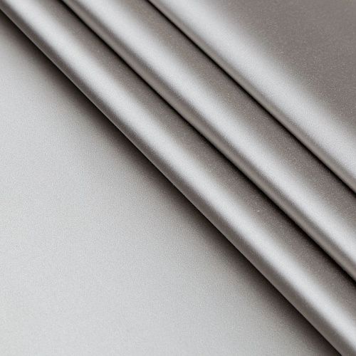 Тафта корсетная дублированная Versace 051-20405 серебристо-серый