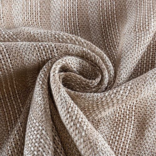 Лен вязаный 035-00841 песочный с люрексом