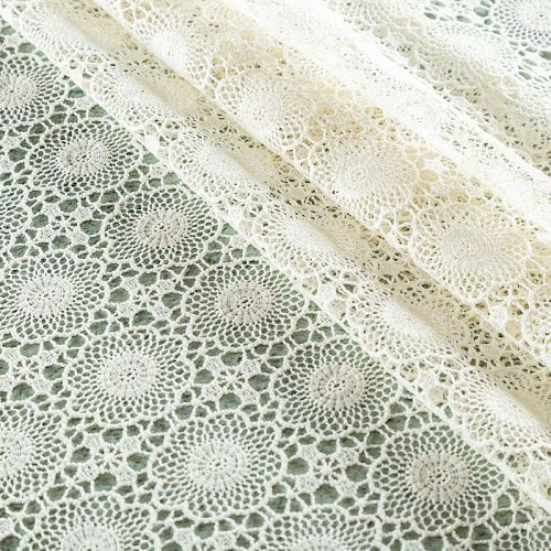 Гипюр-макраме К21-1071 молочный