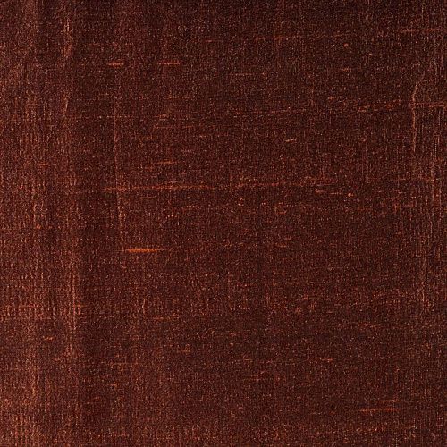 Дикий шелк К16-085 медно-терракотовый однотонный