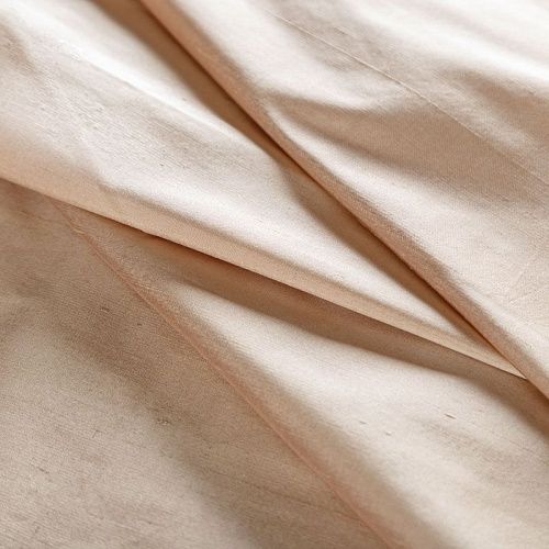 Дикий шелк 016-04754 пудрово-персиковый однотонный