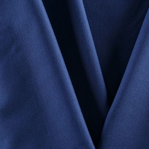 Джерси 014-09680 темно-синий однотонный