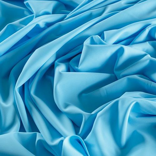 Лайкра 005-07522 голубой однотонный