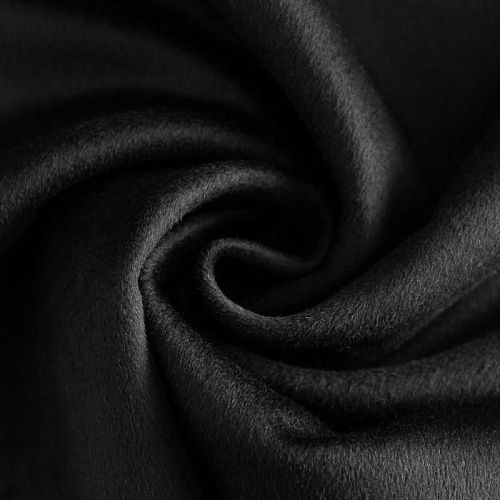 Кашемир К32-134 черный однотонный