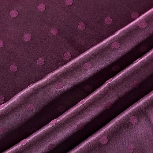 Вискоза атласная 009-04012 баклажановый жаккардовый