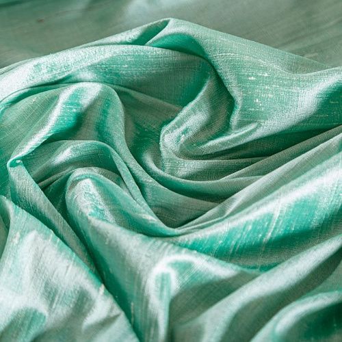 Дикий шелк 016-04737 мятный однотонный