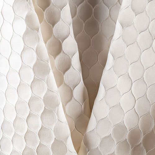 Ткань портьерная жаккард 20-02-00194 слоновая кость 