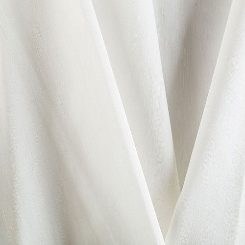 Дикий шелк 016-06258 жемчужно-молочный однотонный