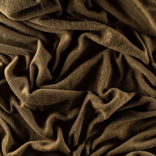 Флис К33-474 хаки однотонный