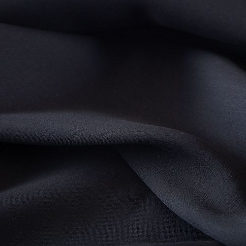 Шерсть двойная Gucci 066-19327 черный однотонный