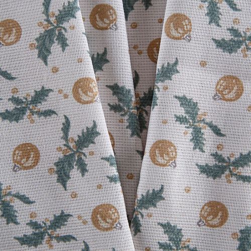 Рогожка 048-15256 светло-бежевый принтованный