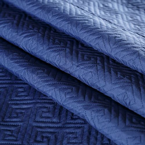 Ткань курточная 033-04114 синий однотонный