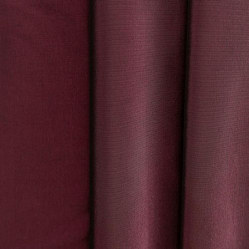 Ткань портьерная тафта h-295 см Т241-02-327 винный однотонный
