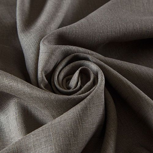 Лен-вискоза 035-13591 хаки однотонный