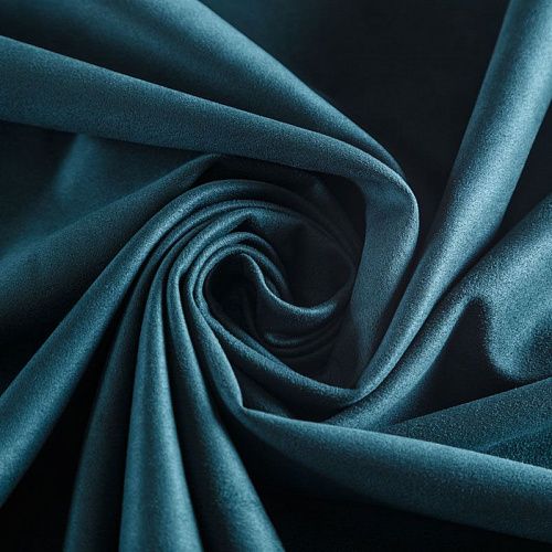 Замша искусственная 018-05693 темно-зеленый однотонный