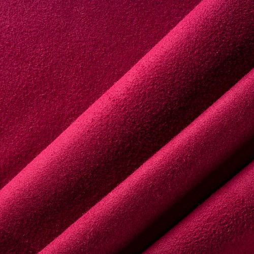 Ткань пальтовая К25-1213 бордовый однотонный