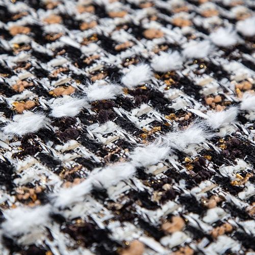 Твид шерстяной 052-19806 молочно-карамельный мультиколор