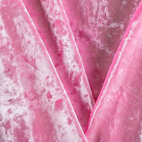 Бархат 002-04449 розовый однотонный