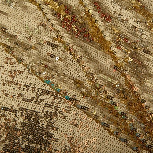 Пайетки на шифоне 055-16843 золото