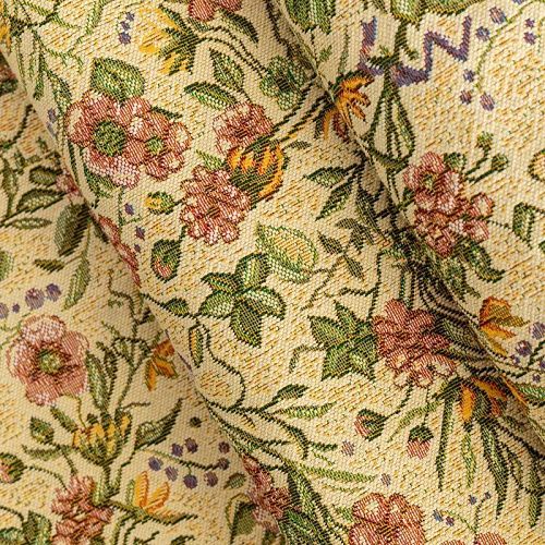 Гобелен гостиный 513-02-20 песочный весенние цветы