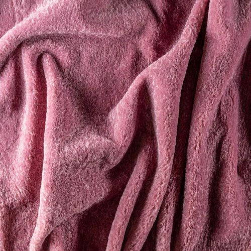 Мех искусственный К30-070 розовый антик однотонный