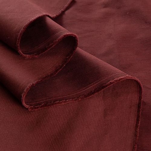 Вельвет стрейч 008-20781 вишневый однотонный