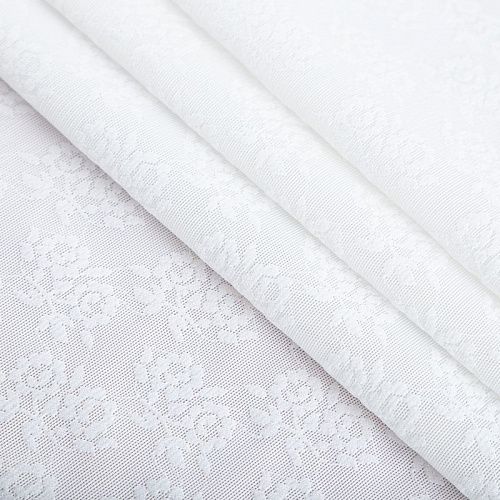 Сетка корсетная 050-20186 белый жаккардовый