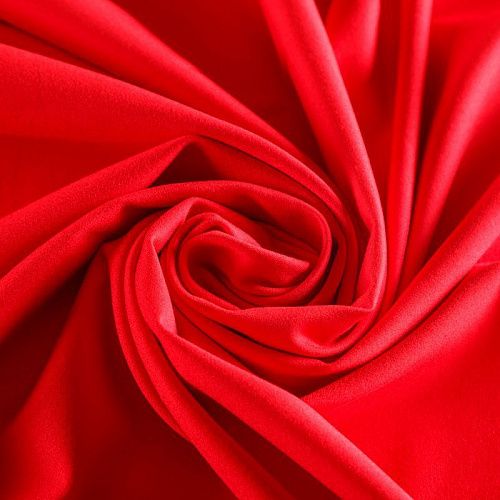 Джерси 014-05677 красный однотонный